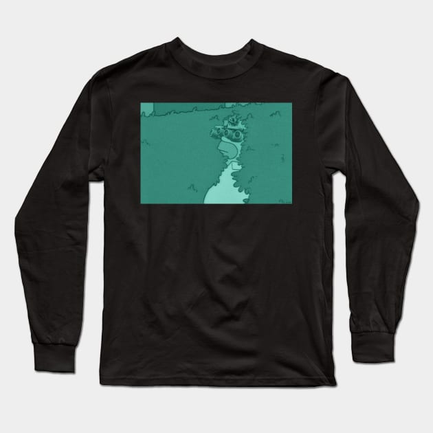 Night Moves. Long Sleeve T-Shirt by JungXJung